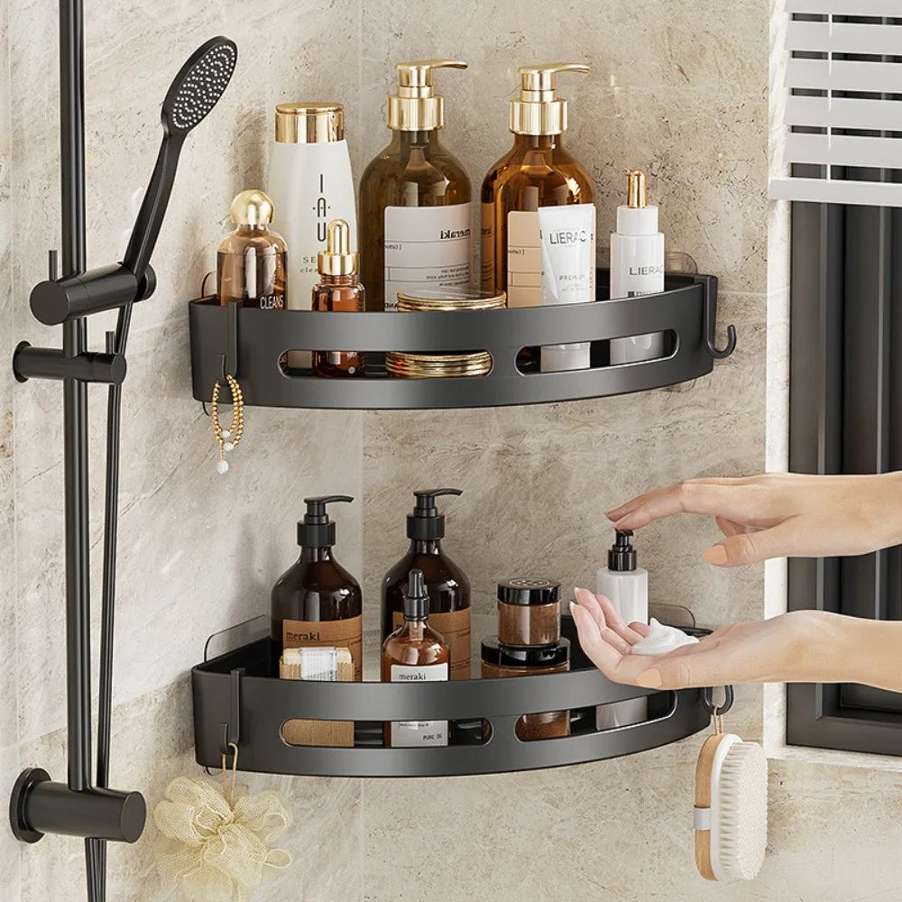 Bac mural d'angle pour douche