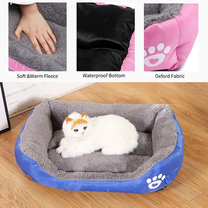 Lit confortable animaux