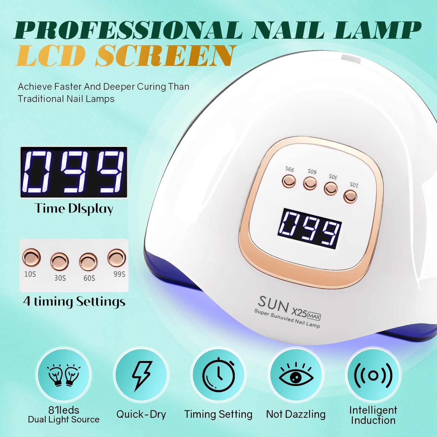Lampe LED UV pour séchage vernis