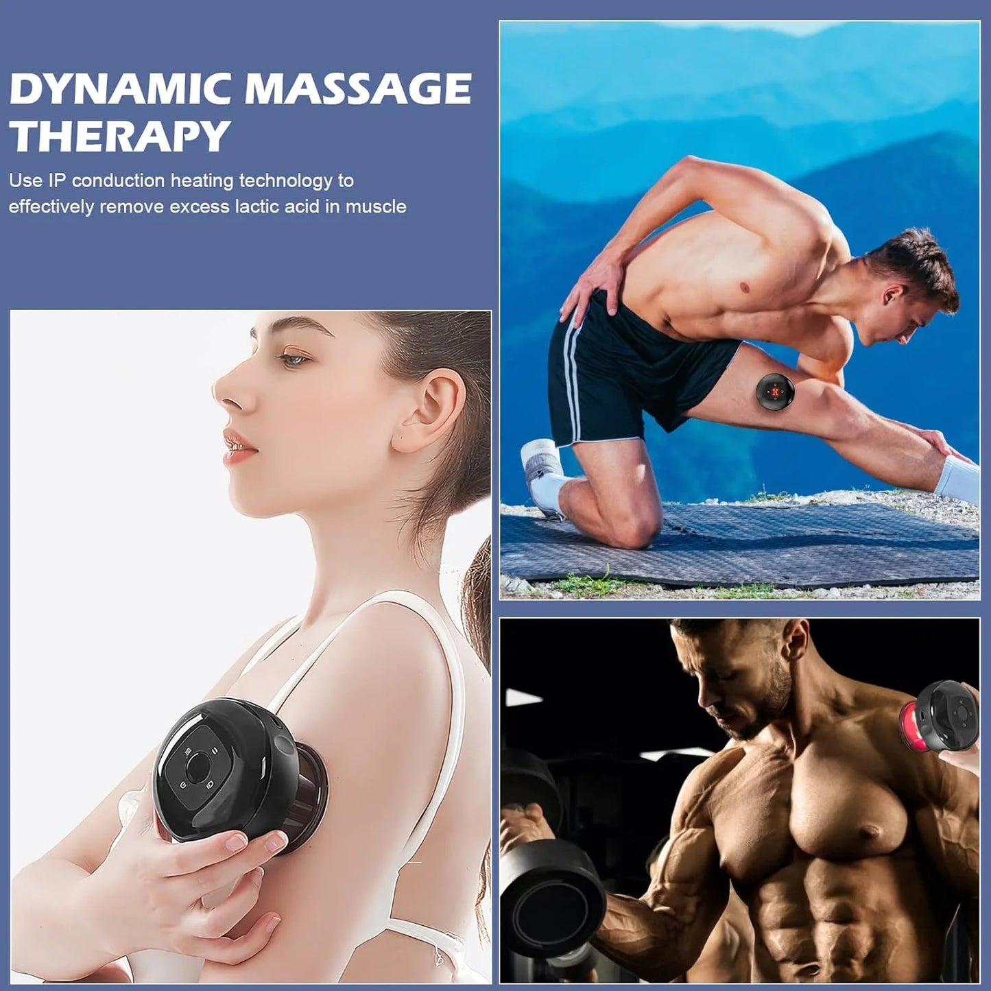 Ventouses électroniques, appareil de massage électrique