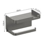 Porte papier toilette avec bac