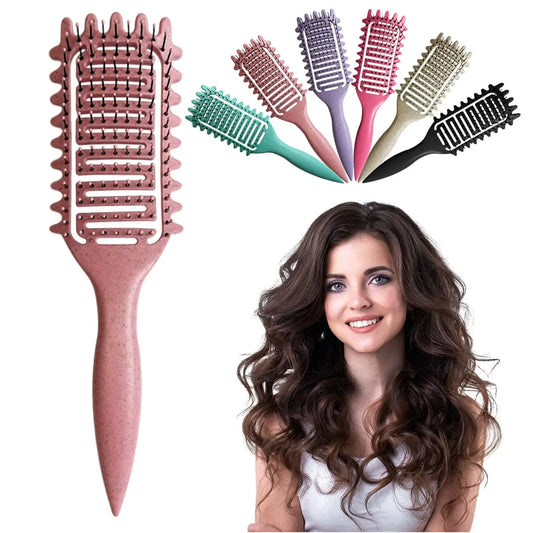 Brosse pour cheveux bouclé