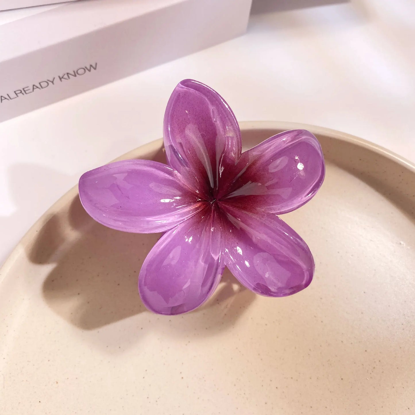 Pince cheveux fleurs