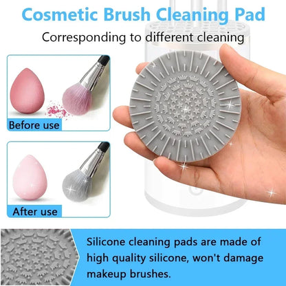 Nettoyeur automatique de pinceau de maquillage