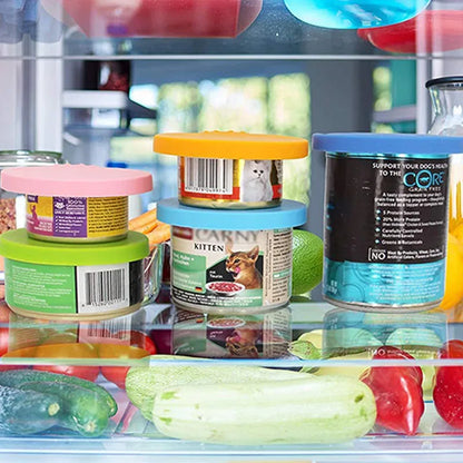 Couvercle en silicone pour conserve