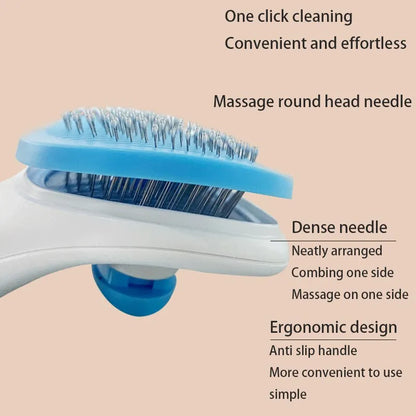 Brosse pour récupération de pertes de poils