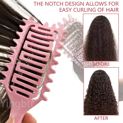 Brosse pour cheveux bouclé