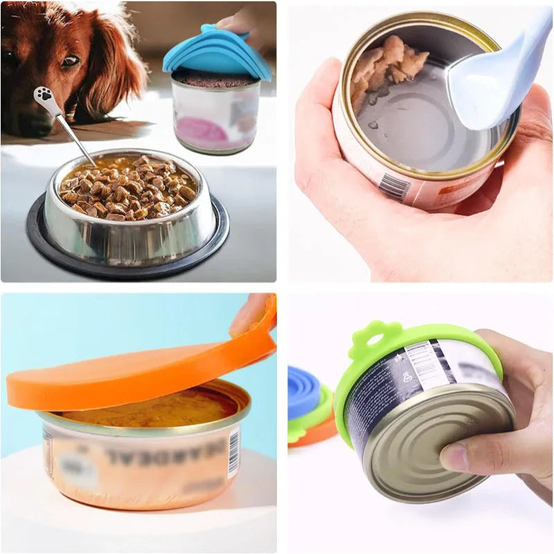 Couvercle en silicone pour conserve