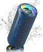 Enceinte Portable Bluetooth 5.3 sans Fil avec Bass Puissantes, Étanche IPX7, Subwoofer à 360