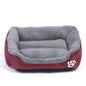 Lit confortable animaux