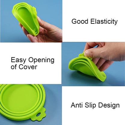 Couvercle en silicone pour conserve