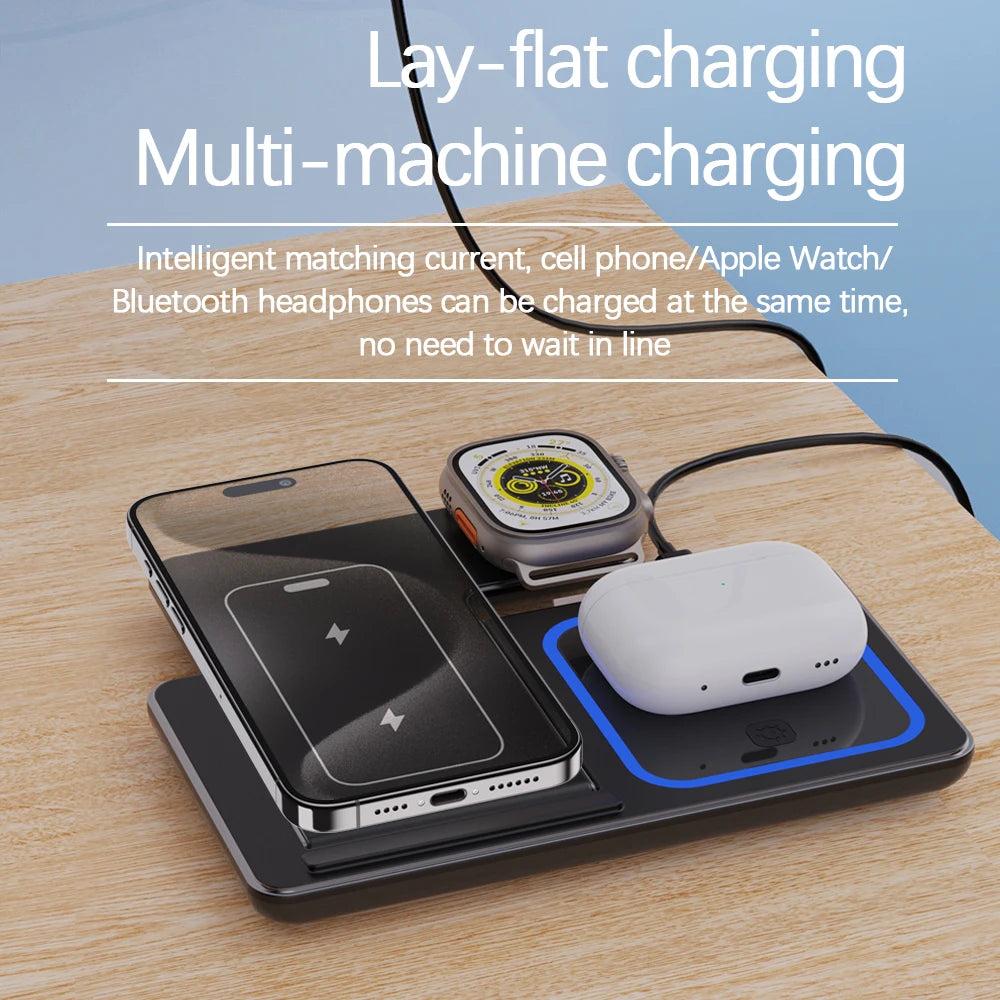 Chargeur pratique téléphone, montre connectée