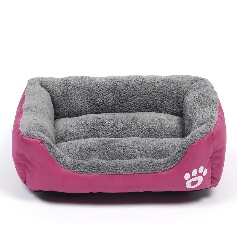 Lit confortable animaux