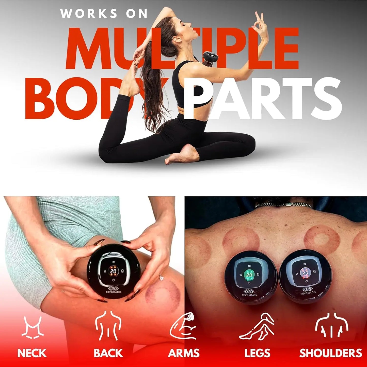 Ventouses électroniques, appareil de massage électrique