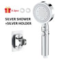 Pommeau de douche avec 5 modes de réglage