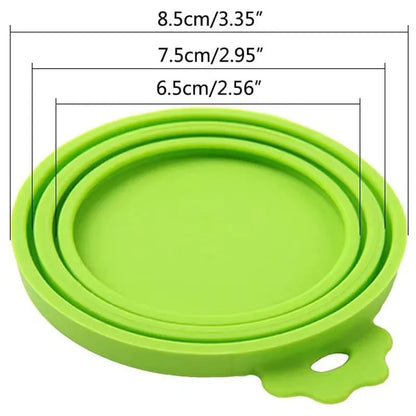 Couvercle en silicone pour conserve