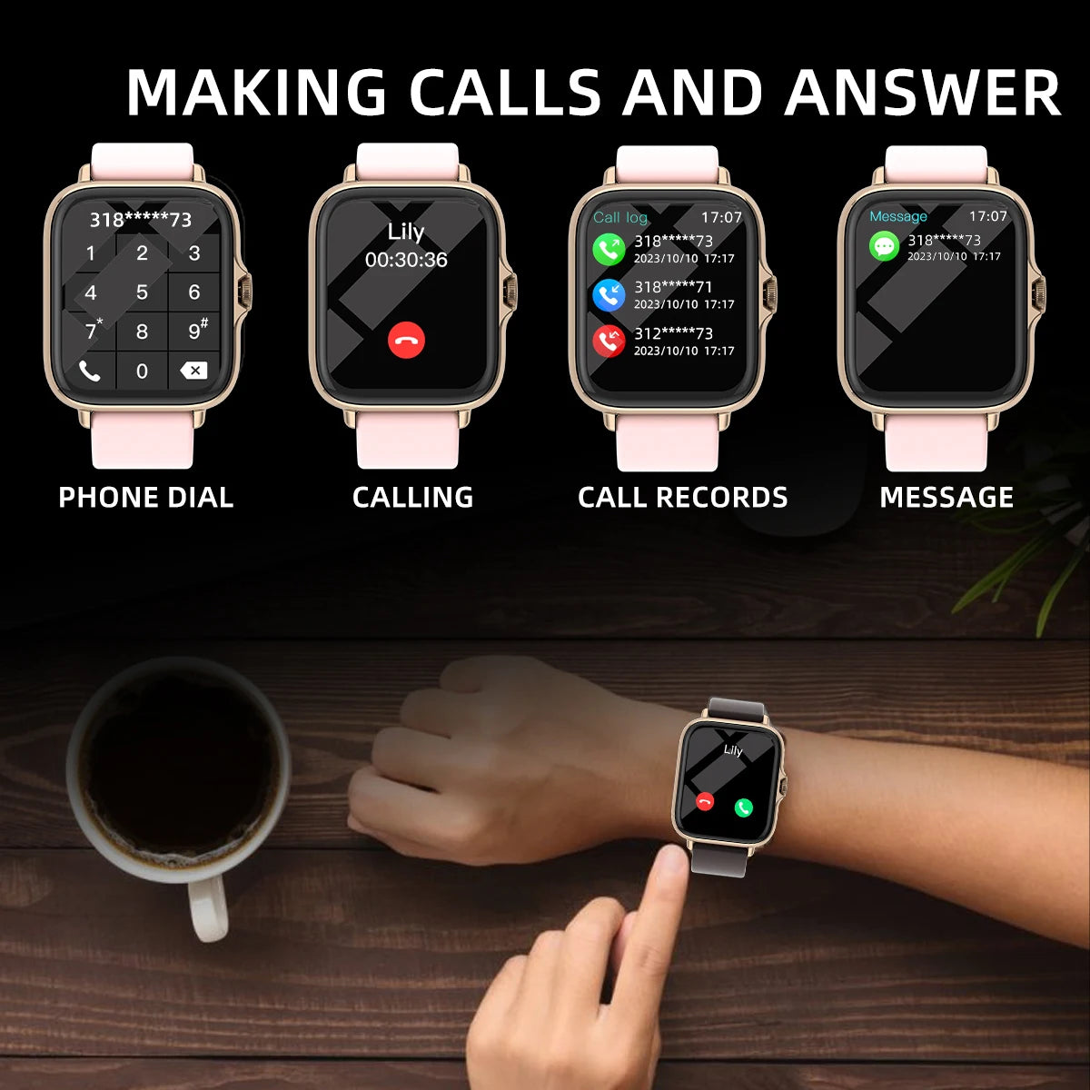 Montre connectée Bluetooth