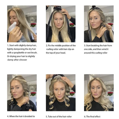 Boucleur de cheveux sans chaleur