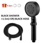 Pommeau de douche avec 5 modes de réglage