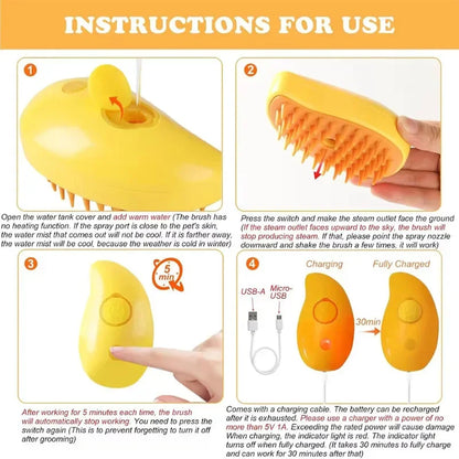 Brosse animaux