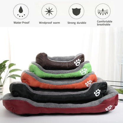 Lit confortable animaux
