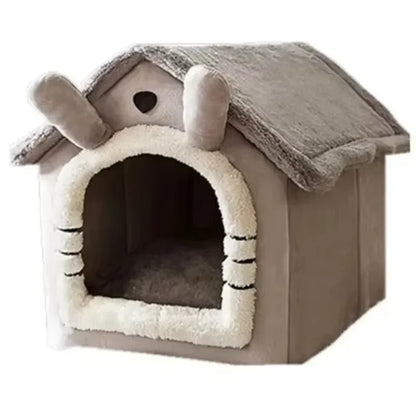 Maison lit pour animaux confortable
