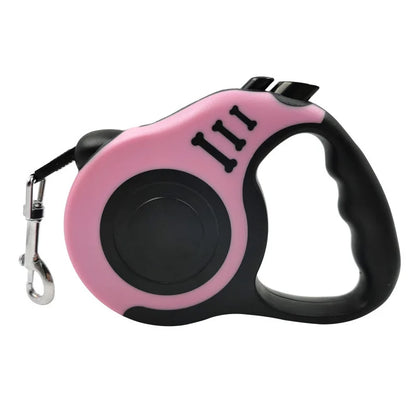 Laisse pour chiens 3 / 5 mètres rétractable