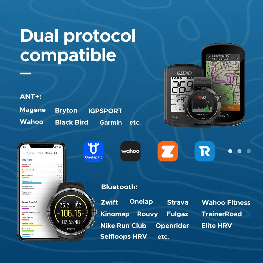 Moniteur de fréquence Cardiaque  Bluetooth