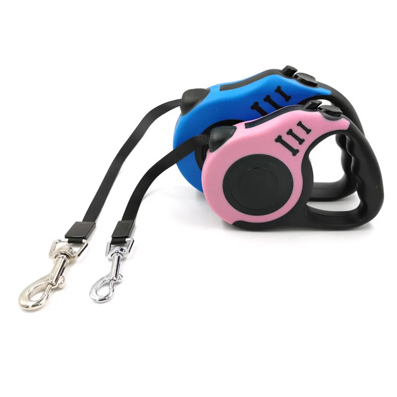 Laisse pour chiens 3 / 5 mètres rétractable