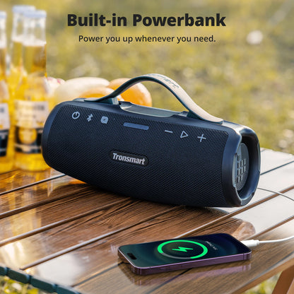 Haut-parleur Bluetooth portable, basses puissantes et aigus