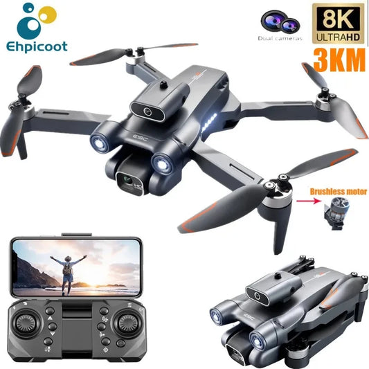 Drone avec caméra 8K de résolutions