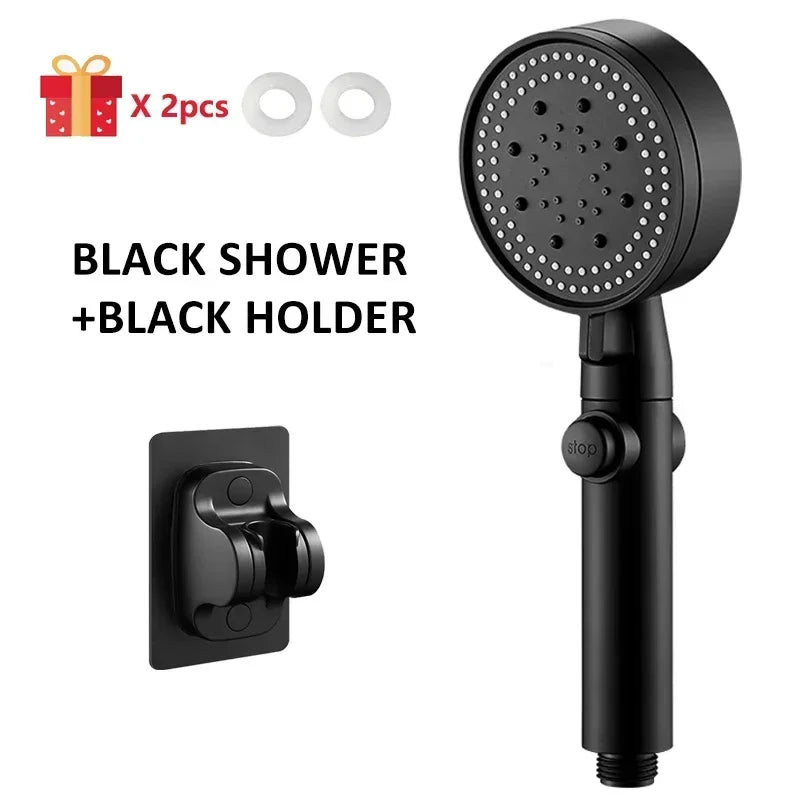 Pommeau de douche avec 5 modes de réglage