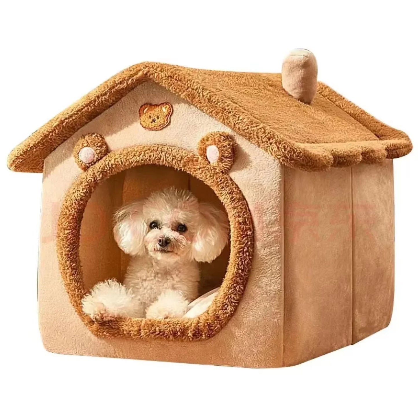 Maison lit pour animaux confortable